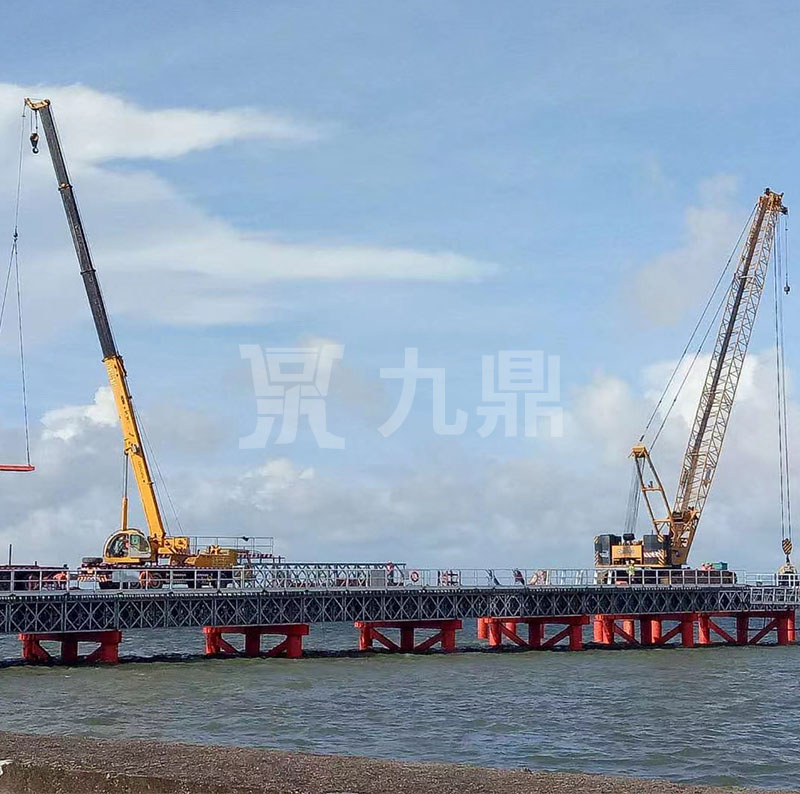 鋼便橋符合設(shè)計(jì)要求